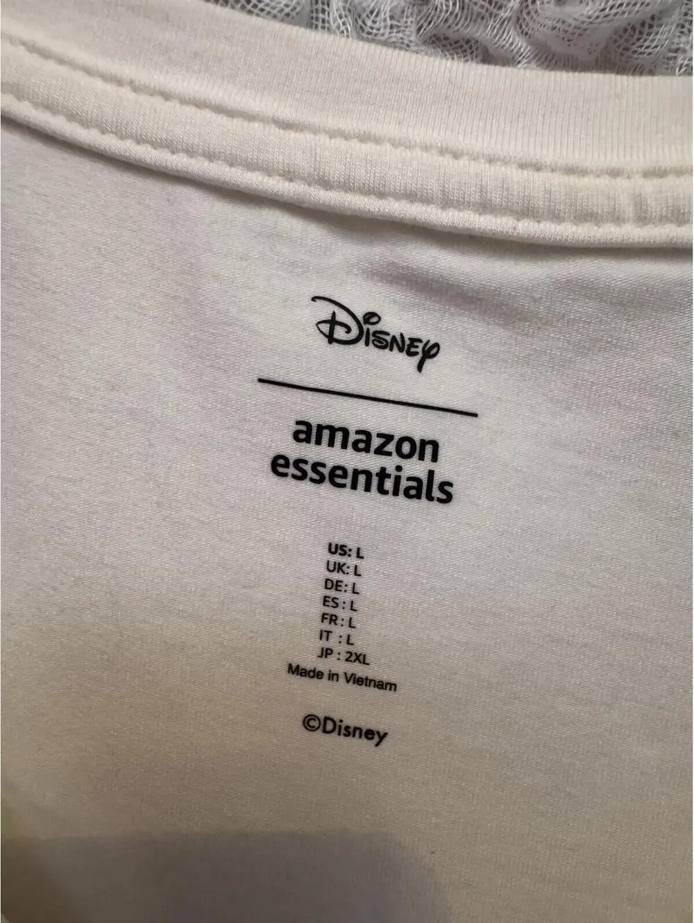 379 NWOT Disney Amazon Essentials Large Alice in Wonderland T-Shirt R0000379 - Picture 2 of 3